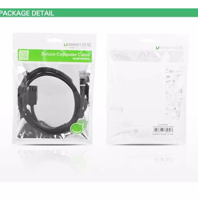 Ugreen UG11278NW112TK 0.5M màu Đen Cáp nối dài Ethernet CAT6 FTP RJ45 - HÀNG CHÍNH HÃNG