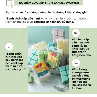 Sáp thơm Candle Warmer - Cozy Cashmere