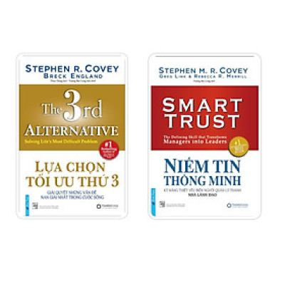 Sách - Combo Lựa chọn tối ưu thứ 3 + Niềm tin thông minh