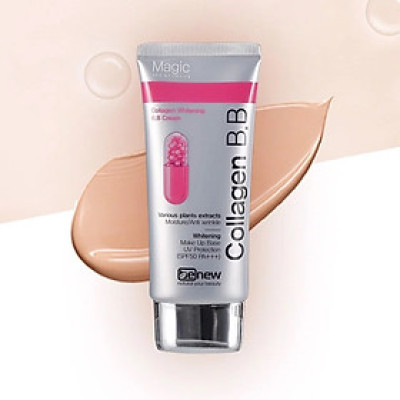 Kem nền trang điểm đa năng 3 in 1 BB ma thuật cao cấp Benew Magic Snow White Cream che phủ hoàn hảo SPF 50 PA+++ (50ml) - Hàng Chính Hãng 