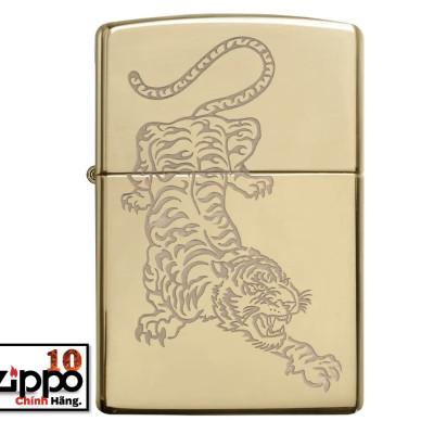 Bật lửa ZIPPO 29884 Tiger Design - Chính hãng 100%