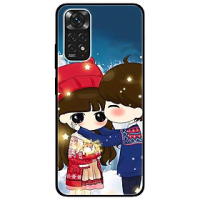 Ốp lưng dành cho Xiaomi Redmi Note 11 4G - Cặp Đôi Áo Thổ Cẩm