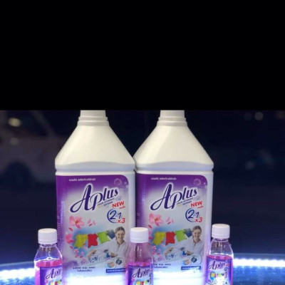 Nước giặt xả 2in1 APLUS Thái lan 3.5L hương Hoa hồng - Hàng nhập khẩu (Mẫu mới đậm đặc gấp 3 lần)