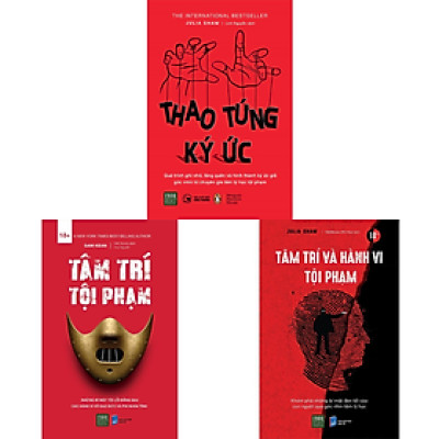 Combo Tâm Trí Tội Phạm + Tâm Trí Và Hành Vi Tội Phạm + Thao Túng Ký Ức