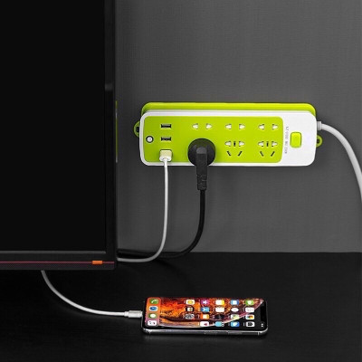 Dụng cụ và thiết bị tiện ích -Ổ cắm điện đa năng chống giật ,có 9 ổ cắm và 3 cổng sạc USB ,tự động ngắt khi quá tải ,sử dụng cho nhiều thiết bị cùng 1 lúc ,có lỗ treo tiện lợi 