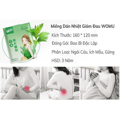 COMBO 3 Miếng Dán Đau Bụng Dán Chườm Ấm Bụng Giữ Nhiệt Cơ Thể 3 Vị Thảo Dược Thiên Nhiên Chườm Nóng Văn Phòng