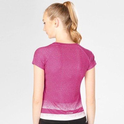 Áo Thể Thao Nữ W Basic V Neck Pur/Wht