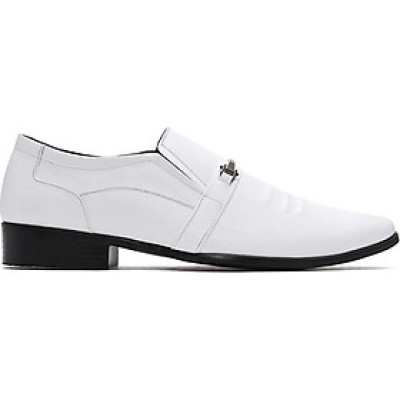 Giày Tây Nam Huy Hoàng Da Bò HC7135 - Trắng