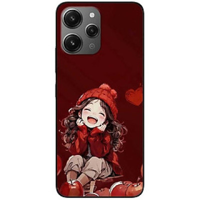 Ốp lưng cho Xiaomi Redmi 12 4G - Redmi Note 12 4G - Redmi Note 12 Pro 4G - 12 Pro 5G - Cô Gái Yêu Đời - Hàng Chính Hãng