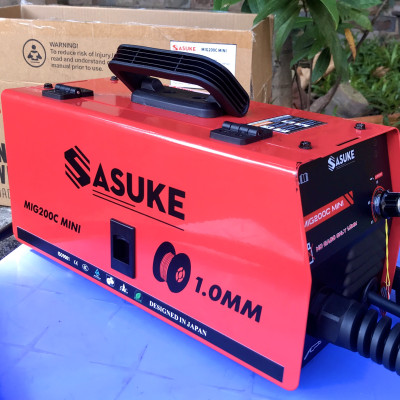 Máy hàn chuyên MIG không dùng khí Sasuke Mig-200C Mini- Hàng chính hãng