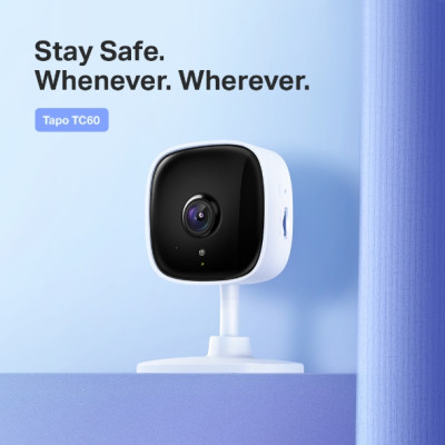 Camera trong nhà TP-Link Tapo TC60 - Full HD, Đàm thoại 2 chiều, Phát hiện chuyển động - HÀNG CHÍNH HÃNG