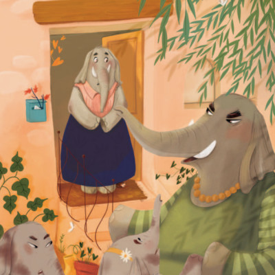 Sách - Truyện Hay Giúp Trẻ Thông Thái - Voi Con Biết Tôn Trọng Mọi Người