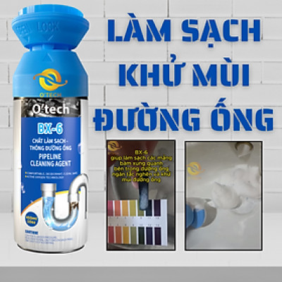 Bình xịt chất làm sạch thông đường ống BX6 (450 ml) Pipeline Cleaning Agent - Hàng Chính Hãng O