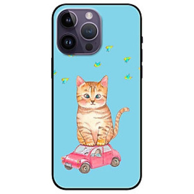Ốp lưng dành cho Iphone 14 - Iphone 14 Plus - Iphone 14 Pro - Iphone 14 Pro Max - Chú Mèo Ngơ Ngác