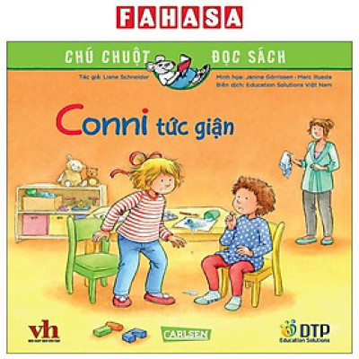 Sách - Chú Chuột Đọc Sách - Conni Tức Giận