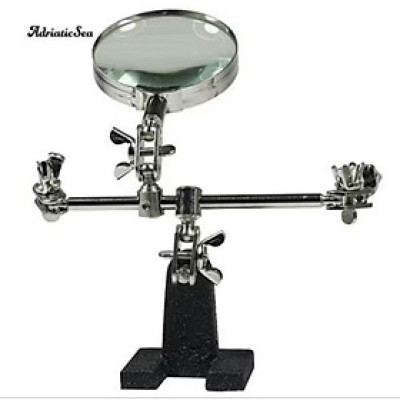 BỘ GIÁ KẸP HÀN LINH KIỆN ĐIỆN TỬ CÓ KÍNH LÚP THUẬN TIỆN KHI HÀN