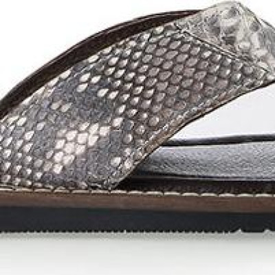 Dép nam Huy Hoàng da trăn màu nguyên thủy HT7305