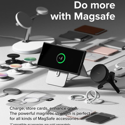 Ốp lưng cho Samsung Galaxy S24 Ultra RINGKE Onyx Magnetic - Hàng Chính Hãng