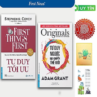 Combo Tư Duy Tối Ưu + Tư Duy Ngược Dịch Chuyển Thế Giới - First News (Tặng Kèm Bookmark CÚ MÈO + SỔ TAY XƯƠNG RỒNG)