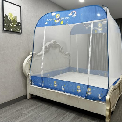 Màn Chụp Đỉnh Vuông Cao Cấp Mộc Miên ( Hình thật )