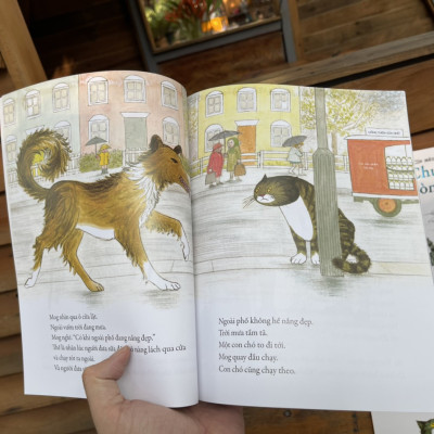 (Combo 5 cuốn) MÈO MOG MẬP (Cô Mèo Cứu Em Bé, Chuyện Ở Phòng Khám, Giáng Sinh Của Cô Mèo, Cô Mèo Và Bà và Cô Mèo Đãng Trí) – Judith Kerr – Hằng Nga dịch – NXB Kim Đồng (Bìa mềm)