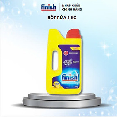 [HCM] Bột rửa chén Finish Dishwasher Power Powder Lemon Sparkle 2,5 kg - hương chanh