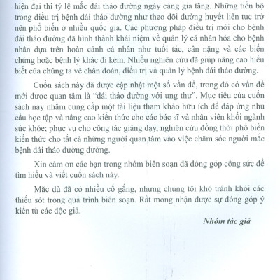 Đái Tháo Đường - Cập Nhật Những Vấn Đề Căn Bản - PGS.TS.BS. Huỳnh Quang Thuận, TS.BS. Lê Quốc Tuấn