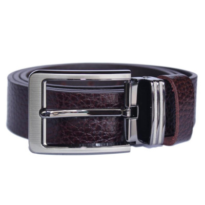 HP4142-43 - Thắt lưng nam Huy Hoàng da bò 4P 1m4 đầu kim màu đen, nâu