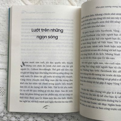 Sách - Như giọt sương mong manh