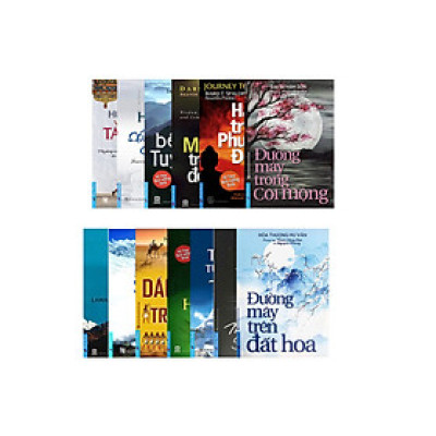 COMBO 13 CUỐN SÁCH TÁC GIẢ NGUYÊN PHONG