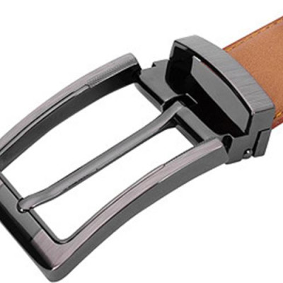 Thắt Lưng Nam Viền Chỉ Huy Hoàng HT4128 (120 x 3.5 cm) - Màu Da