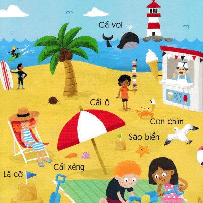 Sách Âm Thanh - 8 Âm Thanh Sinh Động - Những Từ Vựng Đầu Đời Của Bé