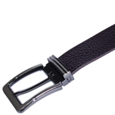 HP4142-43 - Thắt lưng nam Huy Hoàng da bò 4P 1m4 đầu kim màu đen, nâu