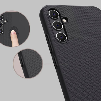 Ốp Lưng Sần chống sốc cho Samsung Galaxy A16 , A15 , A25 , A35 , A55 , A54, A34, A24 , A14, A53 , A33 , A13 hiệu Nillkin Super Frosted Shield chống vân tay , chống bụi bẩn, siêu bền đẹp - Hàng Chính Hãng