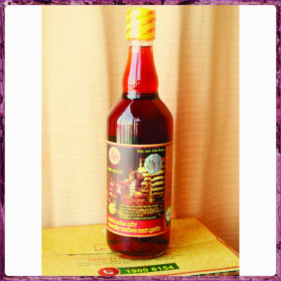 1 Thùng NƯỚC MẮM CỐT PHÚ QUỐC 40N - 40 độ đạm - 1 thùng 6 chai.