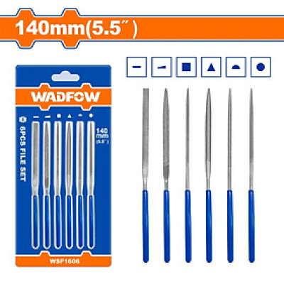 BỘ 6 GIŨA TIỆN DỤNG 140MM(5.5") WSF1606 WADFOW - HÀNG CHÍNH HÃNG