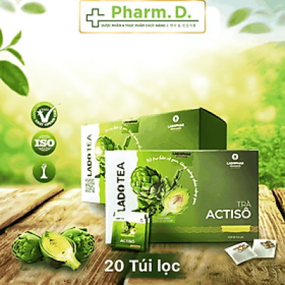 [CHÍNH HÃNG] Trà Thảo Mộc Actiso Hỗ Trợ Chức Năng Gan Thanh Lọc Cơ Thể 20 Túi Lọc