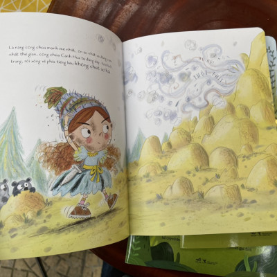 (In màu toàn bộ) – Combo 5 cuốn CÔNG DÂN NHÍ VĂN MINH – Tớ Bình Tĩnh Ngay Thôi – Tớ Làm Nên Khác Biệt – Siêu Năng Lực Của Tớ - Tớ Giữ Niềm Hy Vọng -  Công Chúa Không Hoàn Hảo Và Chú Rồng Không Khủng Khiếp Nhã Nam  – NXB Thông Tấn