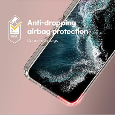 Ốp lưng trong suốt cho Samsung S24 Ultra | Galaxy S24 | S24+ | Galaxy S24 Plus Likgus Crashproof giúp chống sốc và chịu mọi va đập- Hàng chính hãng