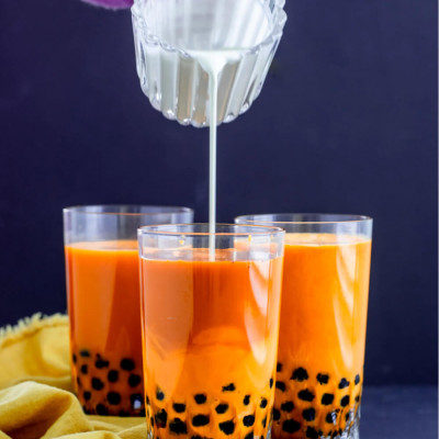 Set Nguyên Liệu Pha Trà Sữa Thái Đỏ (Thành phẩm 30 35 ly) VietTin Mart