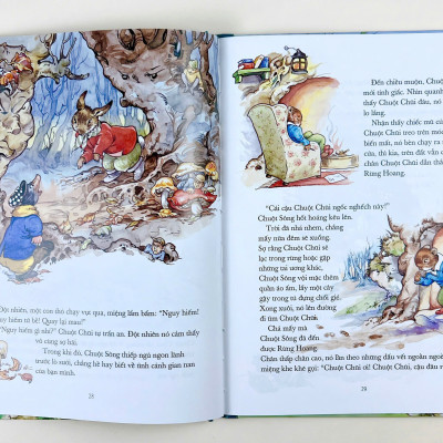 Combo 2 cuốn Gió vờn trong liễu + Truyện về chú thỏ mưu mẹo (Bìa cứng - NXB Kim Đồng)