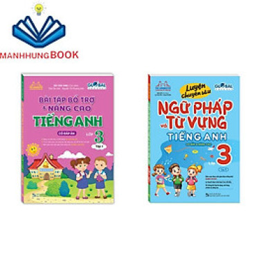 Sách - Combo 2c - Global Succes - Bài tập bổ trợ & nâng cao + Luyện chuyên sâu ngữ pháp và từ vựng tiếng anh lớp 3 tập 1