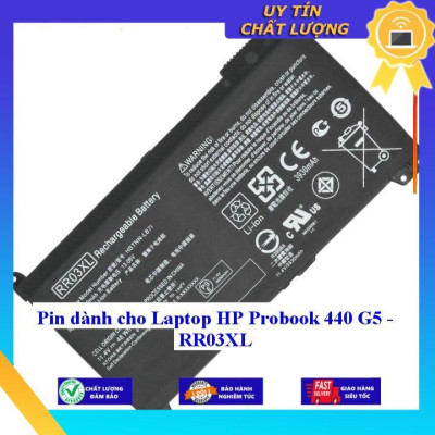 Pin dùng cho Laptop HP Probook 440 G5 - RR03XL - Hàng Nhập Khẩu New Seal