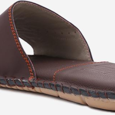 Dép nam Huy Hoàng màu 1 quai màu nâu HT7777