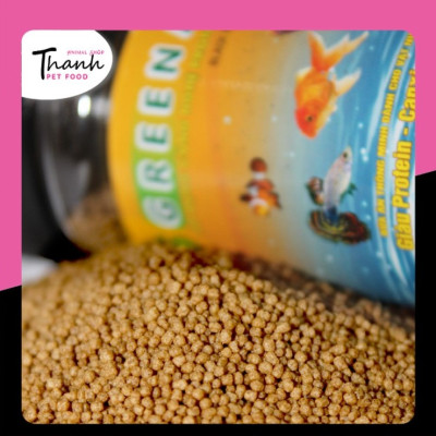 Thức ăn Cá Neon, Cánh Buồm, Molly, 7 màu, 3 đuôi ... GREENABC – Độ đạm 42% cho năng lượng dồi dào, tiêu hóa tốt, tăng đề kháng, lên màu đẹp – Hộp 40g