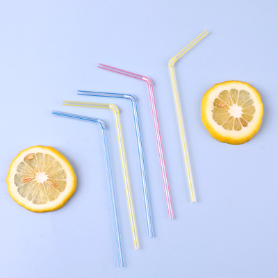 Set 100 ống hút Flexible Straw Ø5mmx190mm - Hàng nội địa Nhật Bản nhập khẩu chính hãng