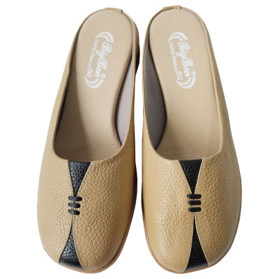 Dép Sục Nữ Da Bò Thật BIGGBEN Cao Cấp SBN59