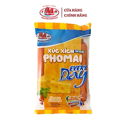 Xúc xích tiệt trùng phô mai Everyday 35g x 5 cây/túi - Đồ Hộp Hạ Long