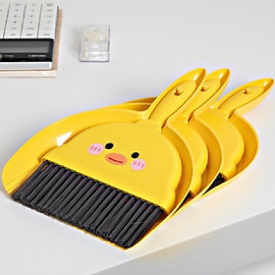 Chổi quét bụi bàn thờ đa năng  - kèm ky hốt rác mini  , có móc treo tiện lợi