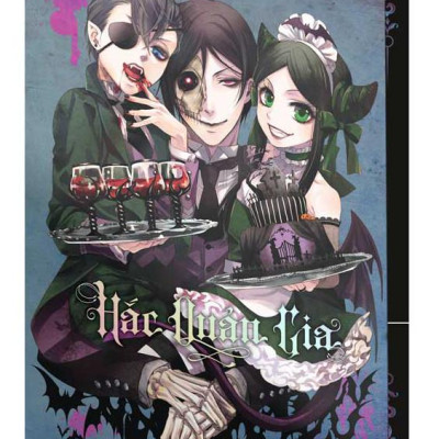 Bộ Manga Hắc Quản Gia - Tập 19 + Tập 20 (Bộ 2 Cuốn) - Tặng Kèm 2 Black Card + Kẹp File “The Wizard”